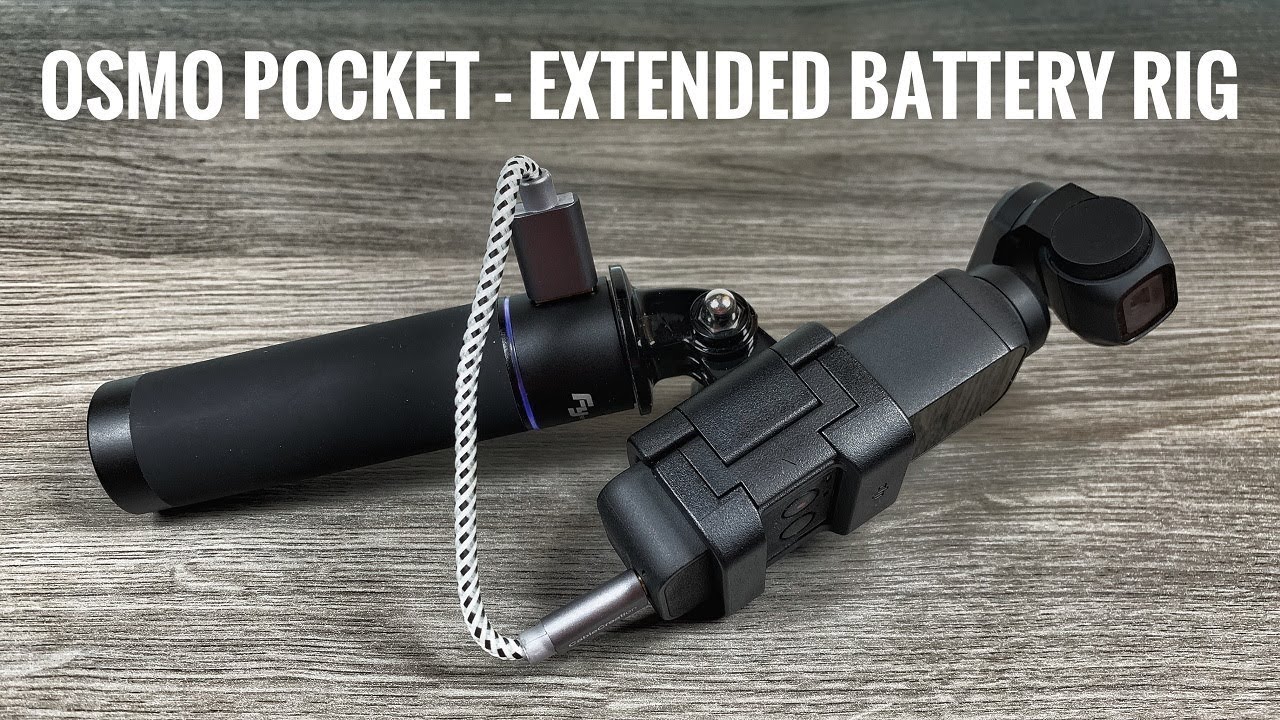 DJI Osmo Pocket Extended Battery Rig