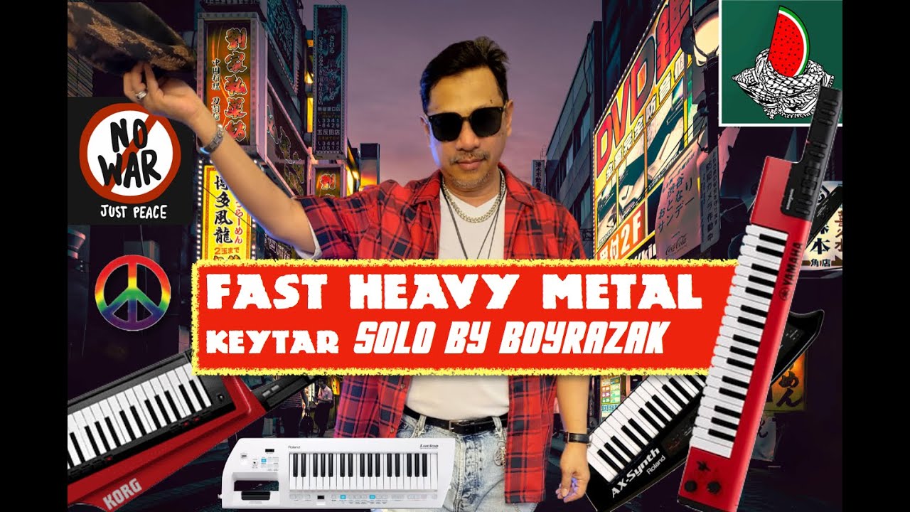 Fast Heavy Metal Backing Track solo by boyrazak