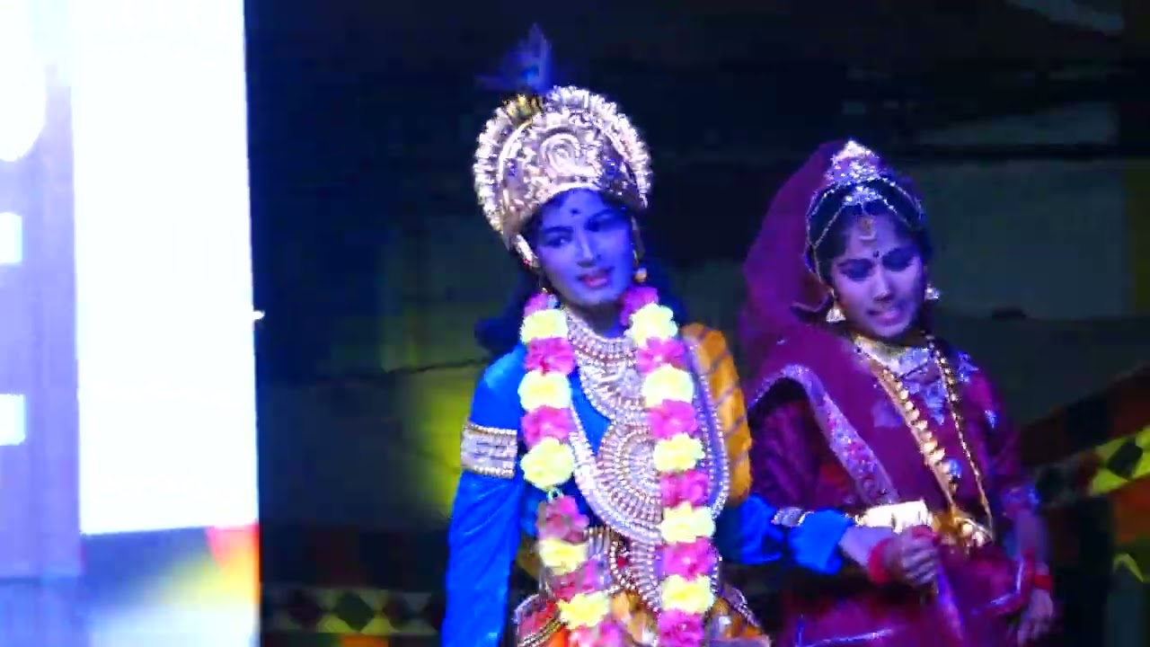 Radhe Govind Dance Performance by Keshava Reddy School, Kandi Branch Students on Annual Day