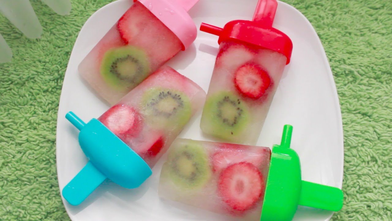 Healthy Fruit Popsicles recipe