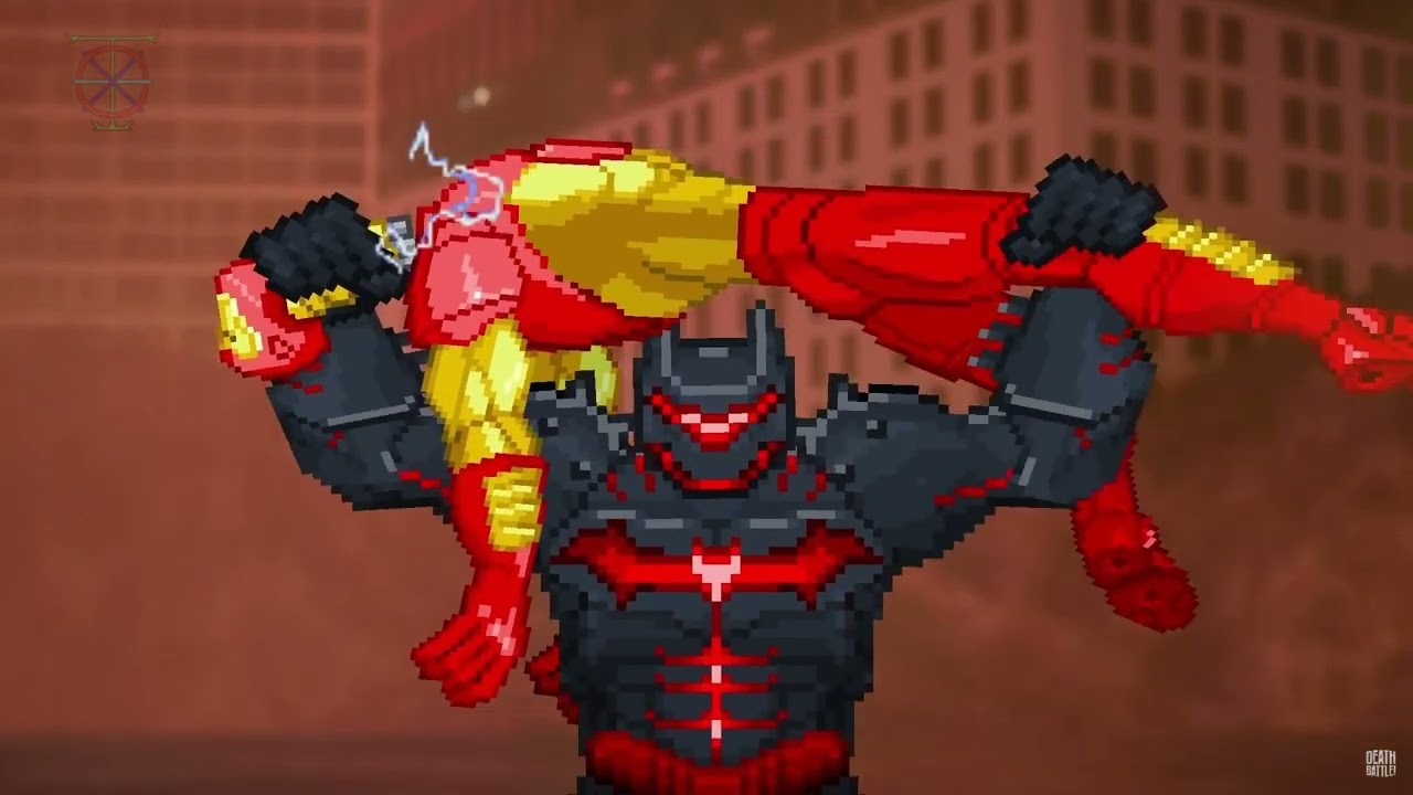 DC vs MARVEL. Бэтмэн против Железного Человека. Русская озвучка. TOMB-ler и Ligeonmor.