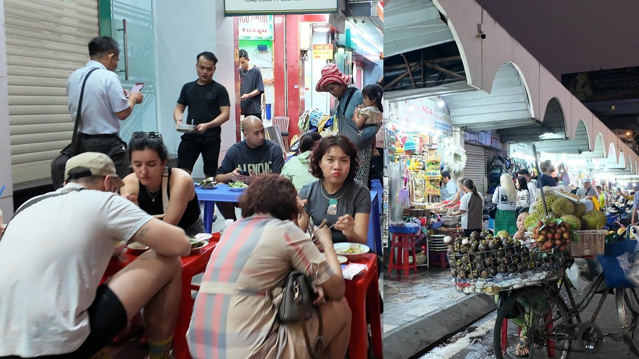 TAN TÀNH GIẤC MƠ MỸ 75 NƯỚC DÙNG CẤP VISA | TÌNH HÌNH BUÔN BÁN VỈA HÈ QUANH CHỢ BẾN THÀNH CẬN TẾT