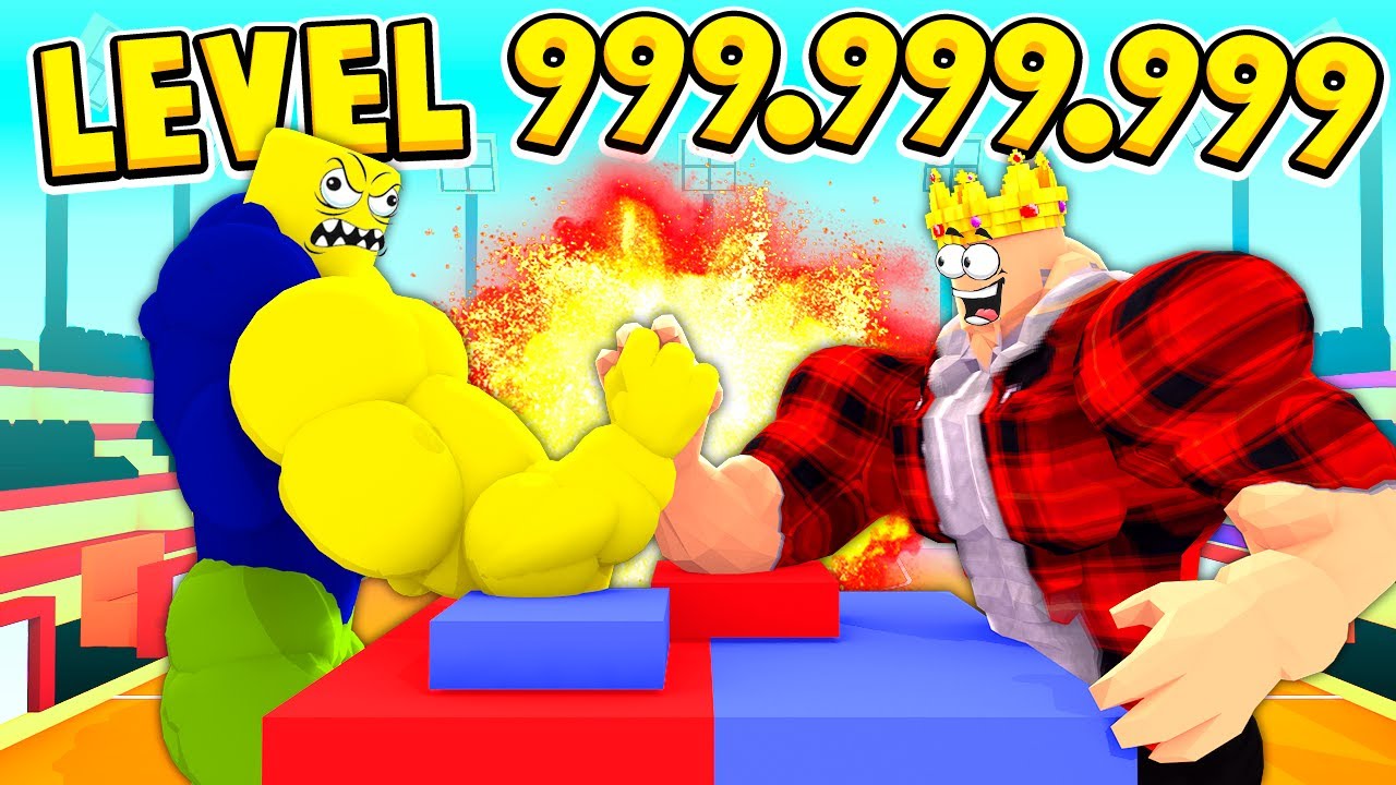 Я СТАЛ ЧЕМПИОНОМ АРМРЕСТЛИНГА ТОП 1 МИРА В РОБЛОКС! ROBLOX ВИДЕО