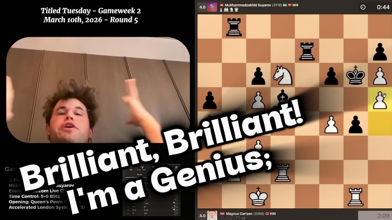 Magnus Carlsen’s Brilliant Attack | London System