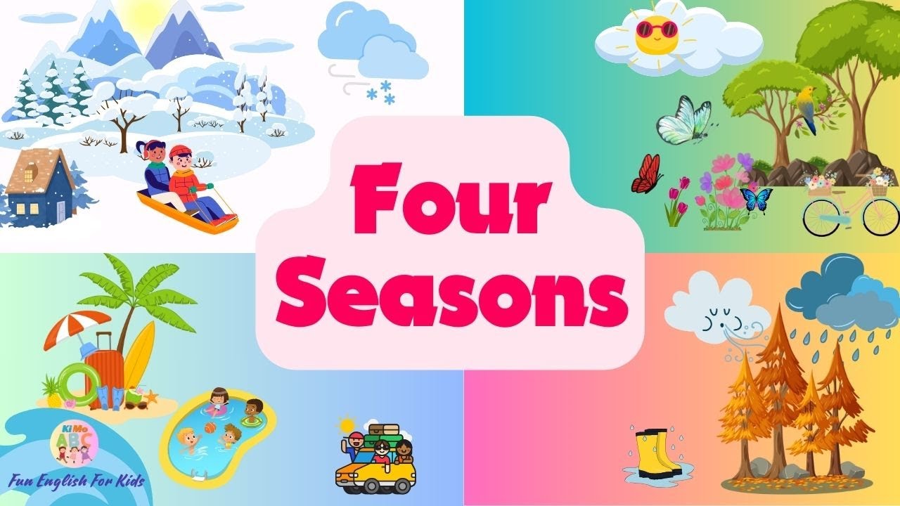 Kids vocabulary - Seasons Of The Year - Fun English for Kids