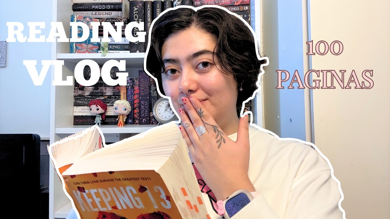 READING VLOG 📖 leyendo 100 paginas al dia 🤍