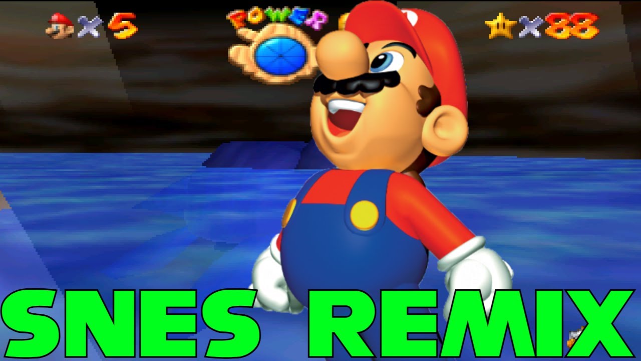 Super Mario 64 - Dire, Dire Docks (SNES Remix)