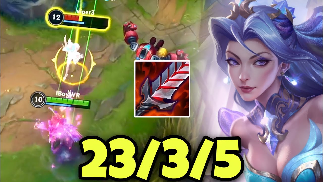 Стрелок из WILD RIFT // Эта Кайса слишком мощная с этой сборкой крита и рунами в геймплее патча 6...