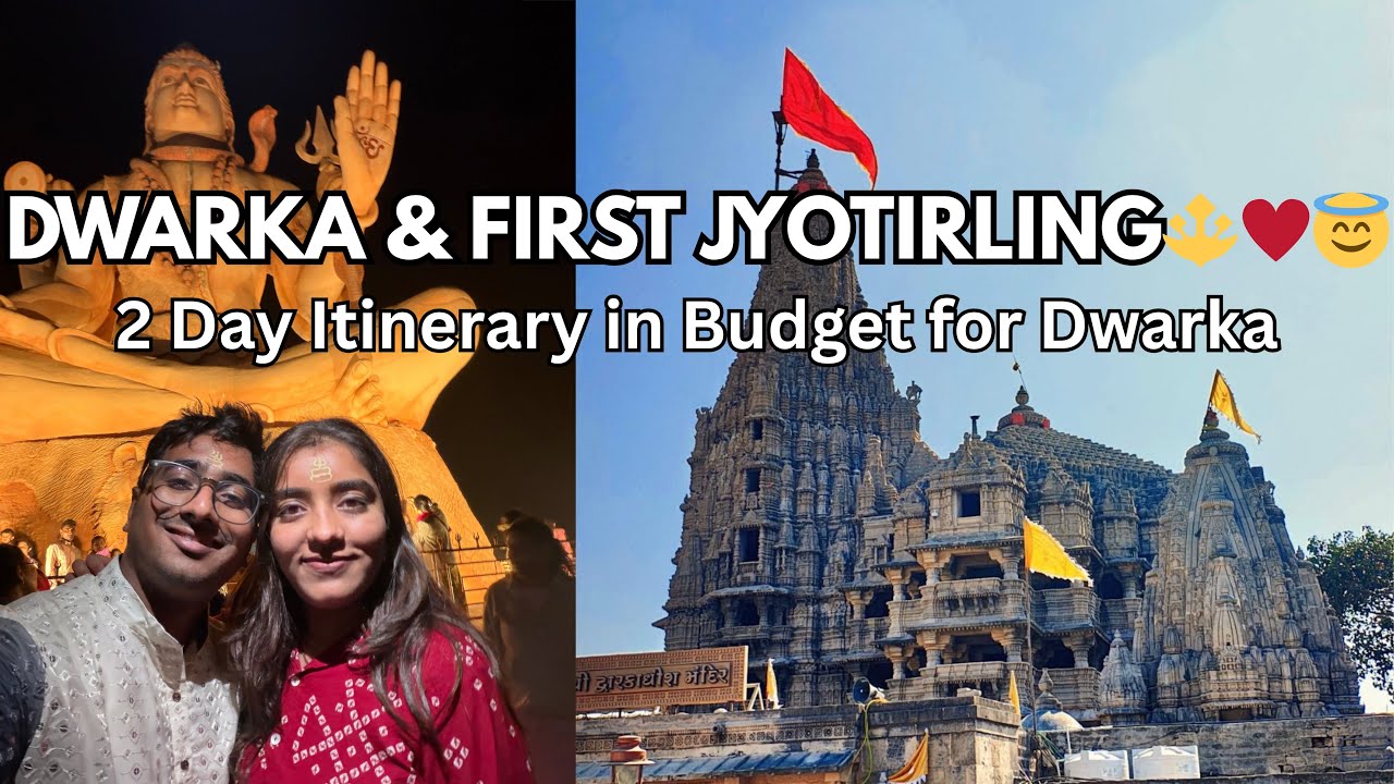 Dwarka at just ₹4,300/- for 2 days♥️ | Nageshwar Jyotirling🔱😇 | Dwarka Itinerary in Budget #dwarka 