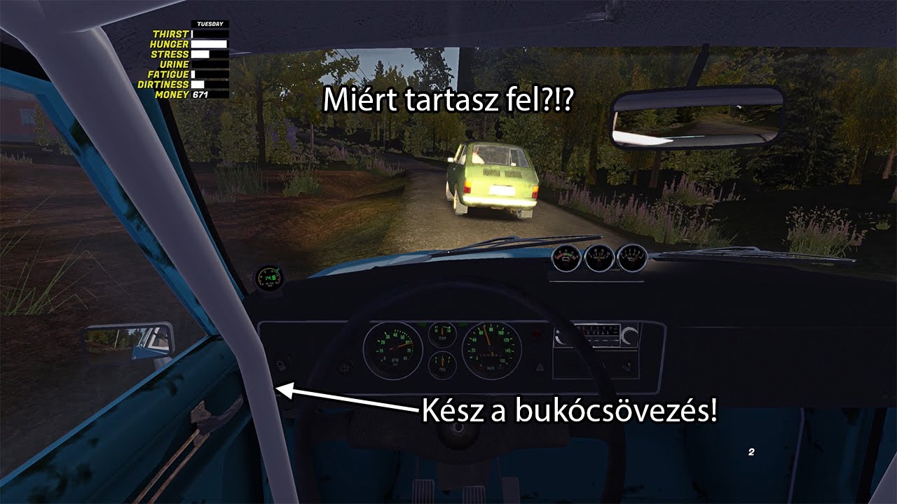 KÖVETTEM ŐT ÉJSZAKA… (rossz vége lett) My Summer Car #12
