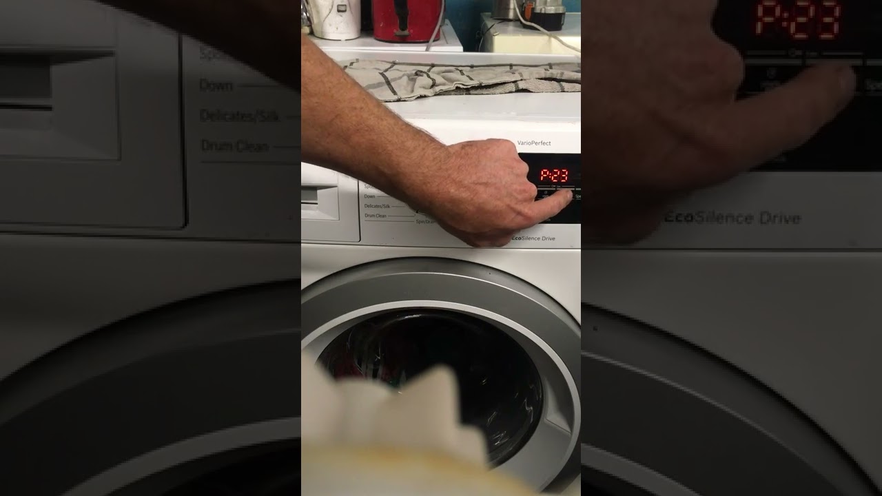 Bosch Serie 6 Сброс