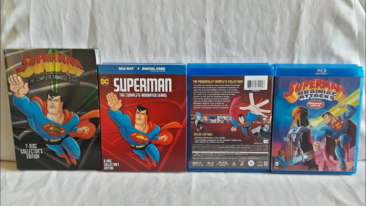 Unboxing Superman Complete Animated Series
