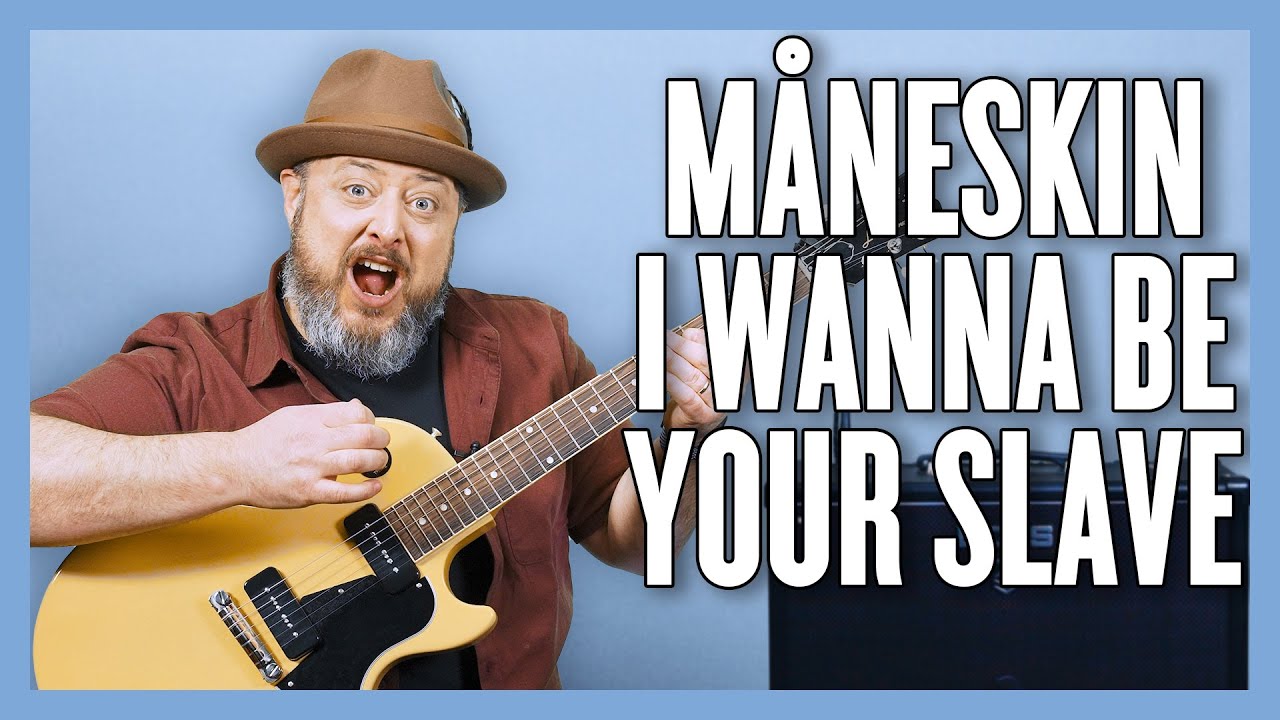 Moonlight I Wanna Be Your Slave Урок игры на гитаре + Обучение