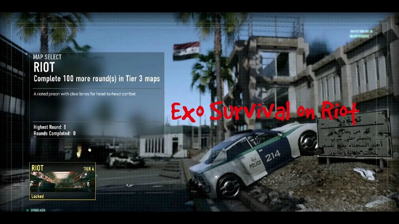 Call Of Duty: Advanced Warfare Exo Survival on Riot Solo Commentary