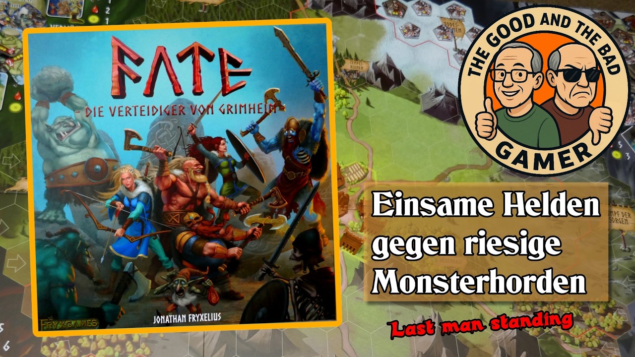 FATE - Die Verteidiger von Grimheim // Brettspiel Review // gemeinsam gegen den Rest der Spielewelt