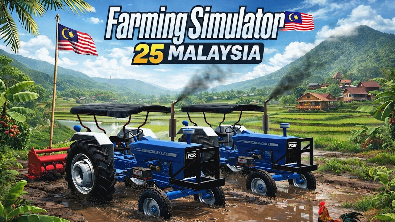 #134 layan game Farming Simulator 25 plak