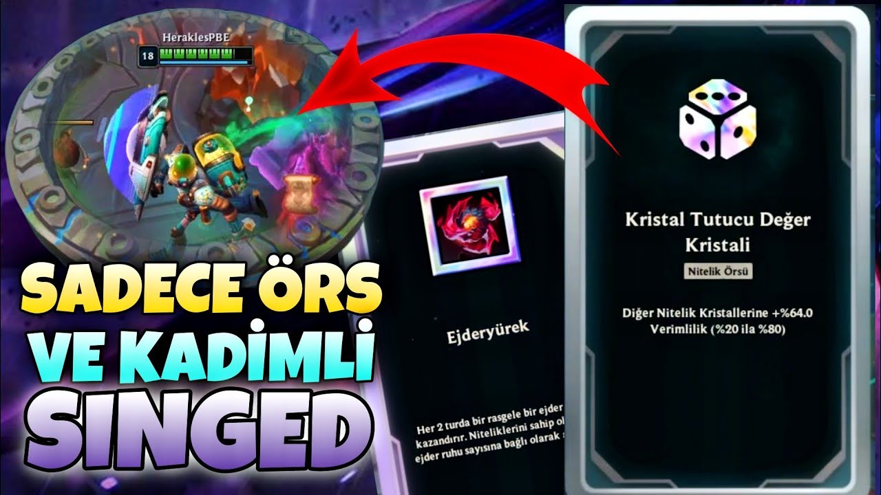 SADECE ÖRS + KADİMLİ SİNGED - LOL ARENA MODU