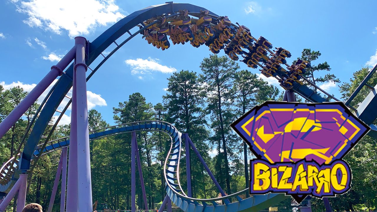 Bizarro (4K OFF Ride POV) (2019 Edition)- Six Flags Great Adventure, Jackson, NJ