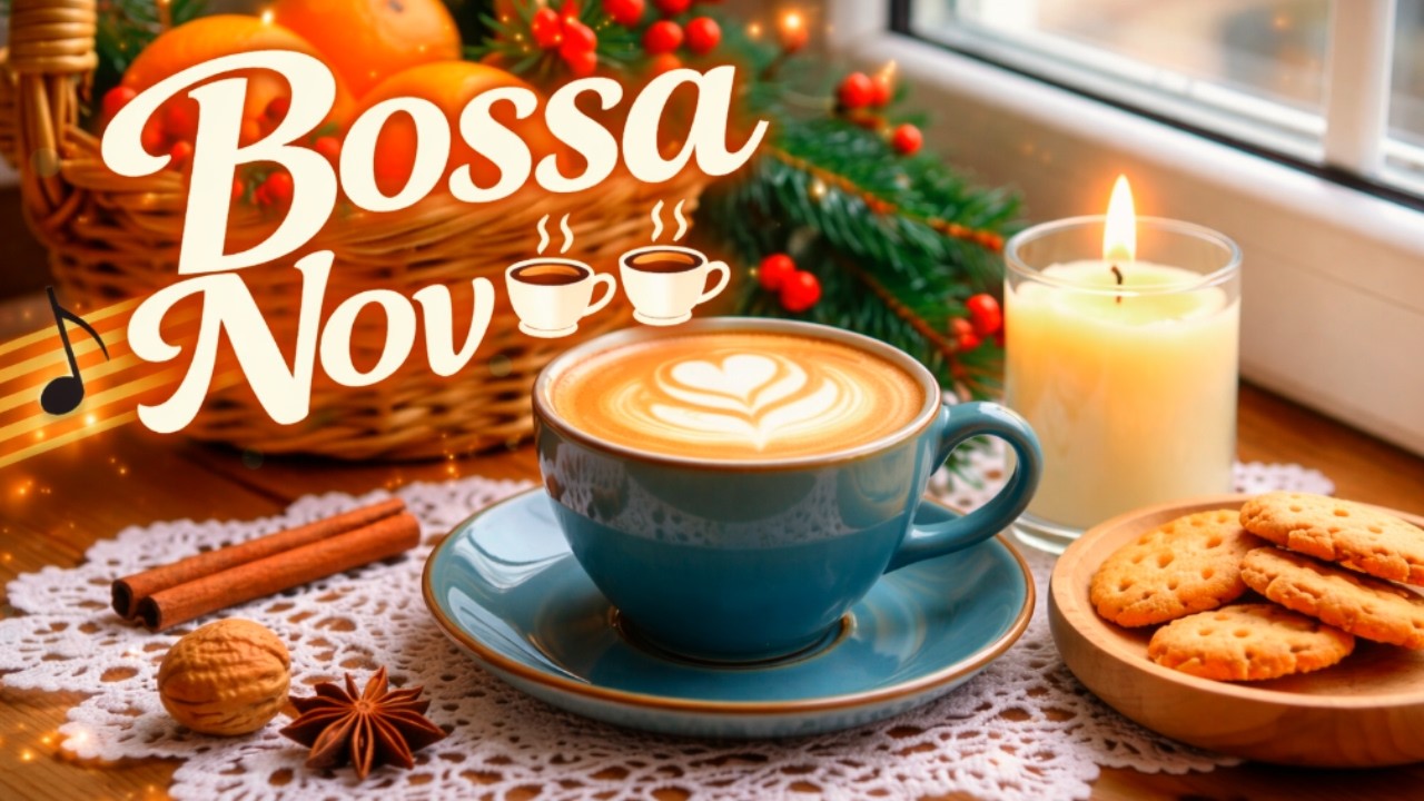 ☕ Cozy Bossa Nova Cafe — Relaxing Jazz Music for Focus, Study & Chill Vibes 🎶