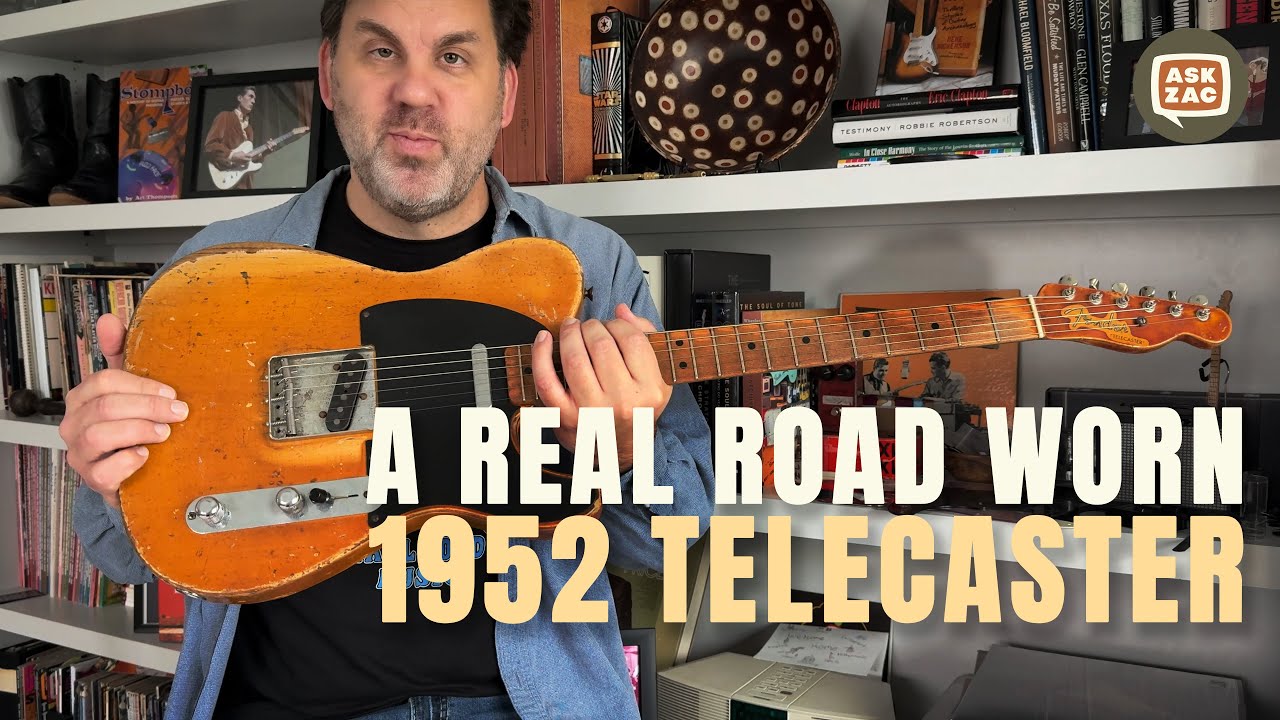 Настоящий дорожный Telecaster 1952 года — спросите Зака ​​221