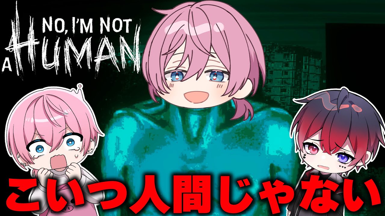 【 No, I'm not a Human】今話題の人間以外を家に入れてはいけないホラゲしますWWWWWWW【けちゃ】【あっと】【STPR／AMPTAK】