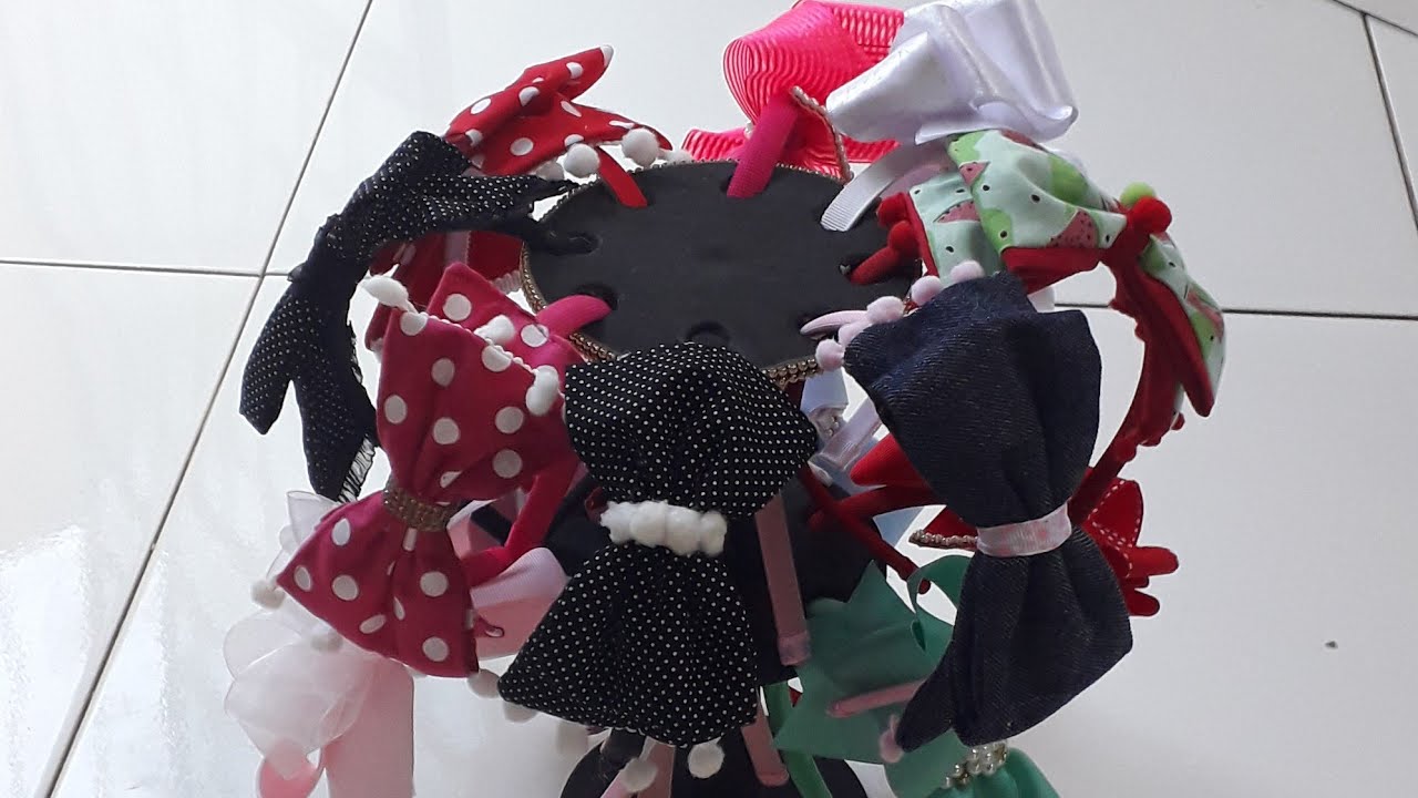 Suporte para tiaras facil e economico.