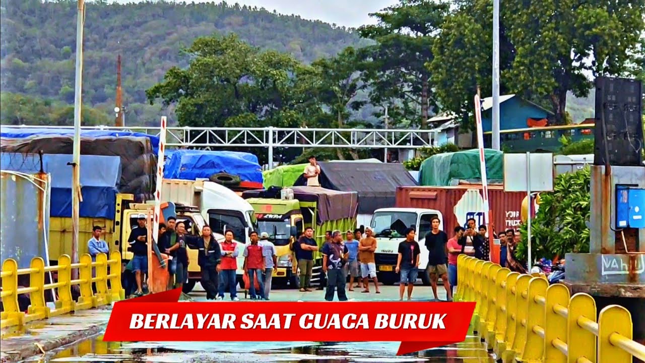 🔴LIVE SITUASI TERKINI CUACA DI PELABUHAN MERAK