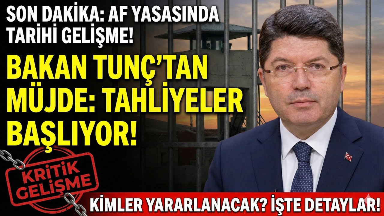 Af Yasası G&uuml;ndemi Yeniden Isındı: Genel Af Tartışmaları G&uuml;&ccedil;leniyor