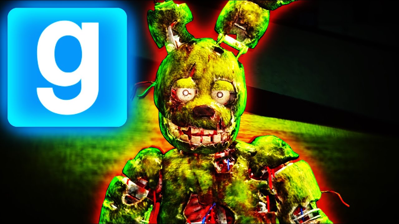 DBD Springtrap Nextbot is BROKEN and Terrifying in GMod (Insane Chase)