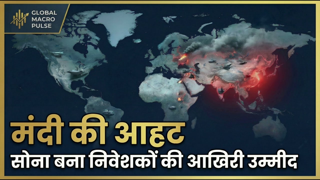 लाल झंडी (Red Alert): मंदी का डर और सुरक्षित निवेश के रूप में सोने का राज