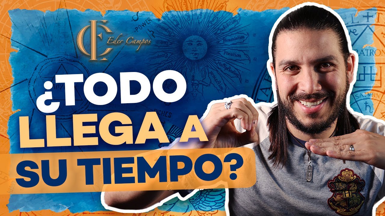 El SECRETO para MANIFESTAR en TIEMPO CORRECTO | Eder Campos