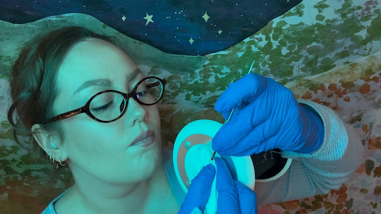 ASMR | Pimple Popping & Blackhead Extraction On Your Ears 👂 Close Whispers