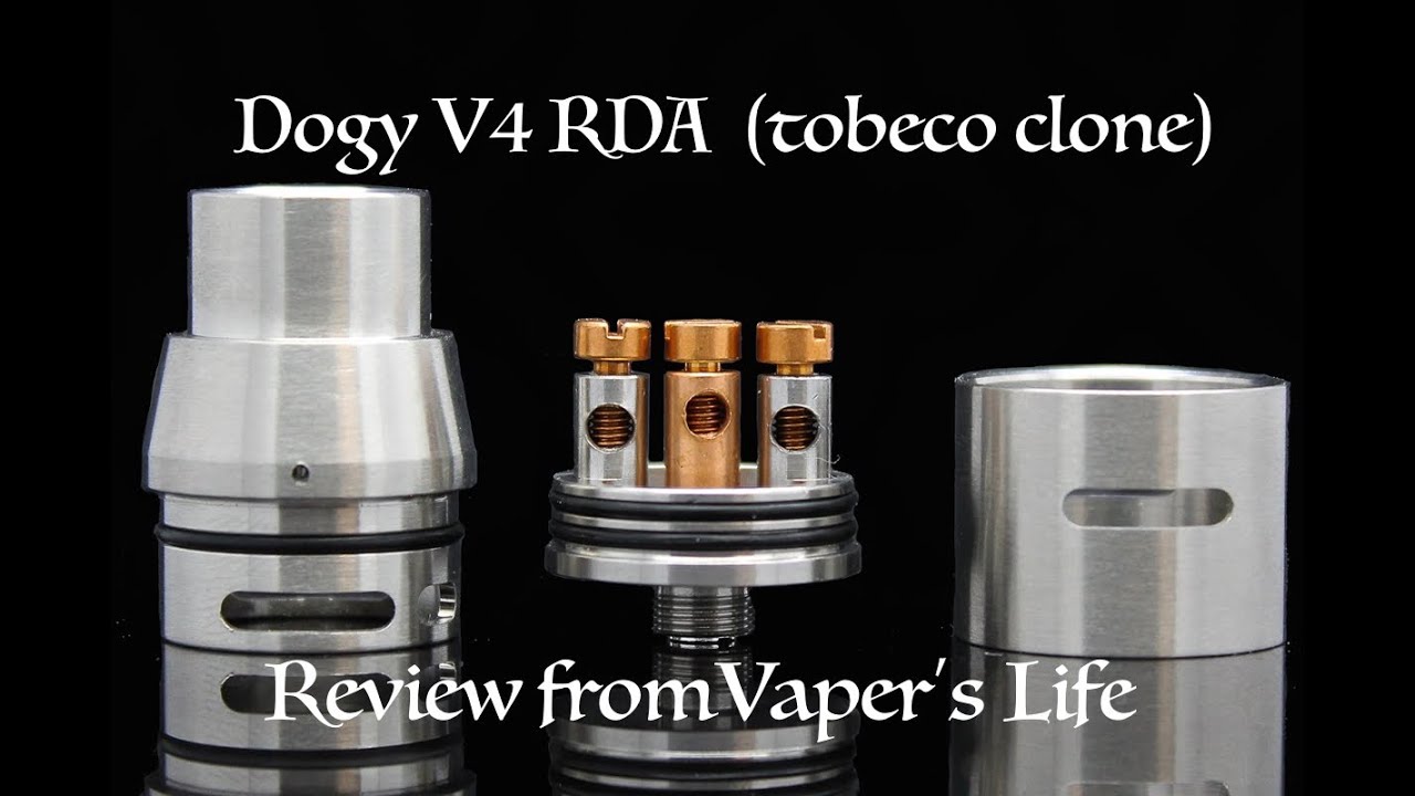 Обзор дрипки Doge v4 от магазина Vaporbar.ru. Вагон пара.....