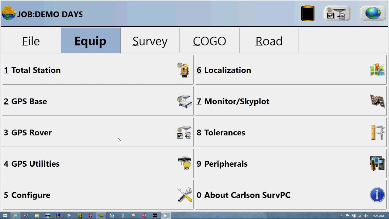 SurvCE Base Setup & Rover Localization Tutorial