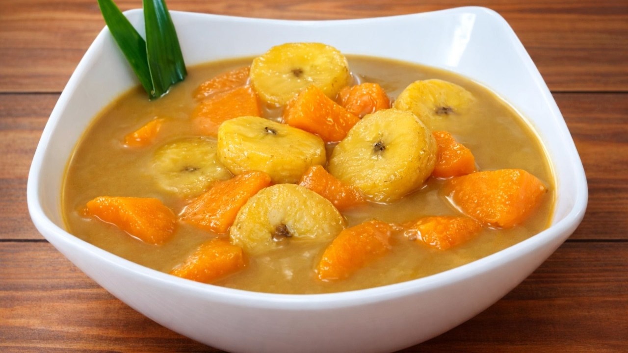Kolak pisang dicampur ubi yang enak ‼️