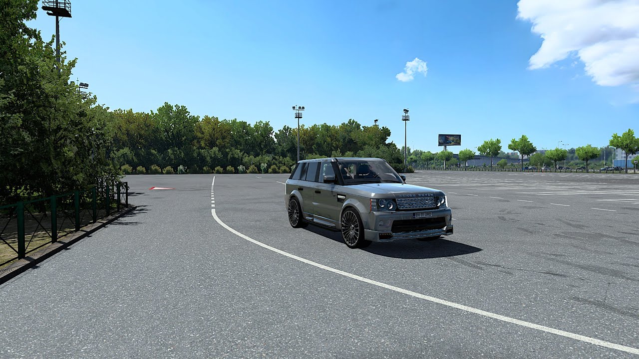 Realistic Car Driving - Range Rover Sport- Euro Truck Simulator 2 1.57