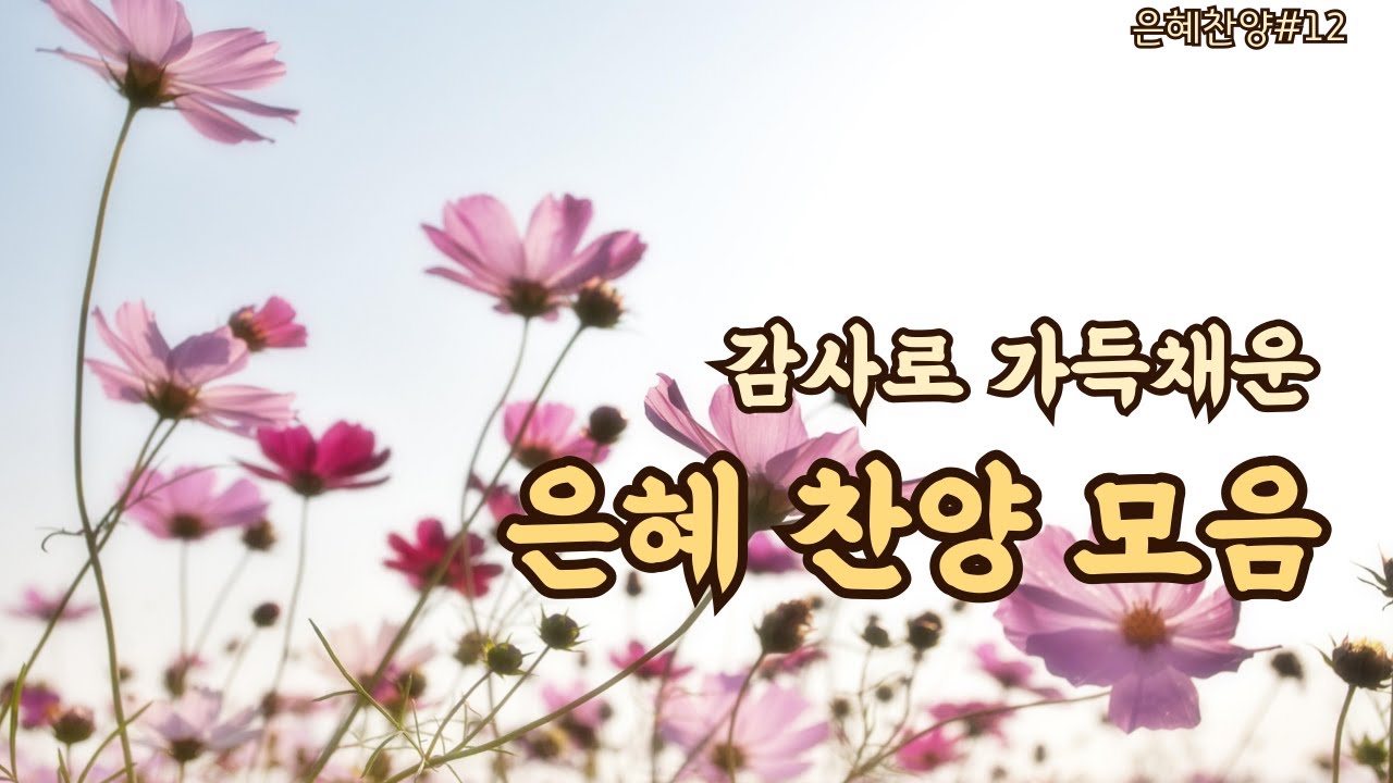 하루를 마무리하는 찬양 | 은혜찬양 | 감사찬양