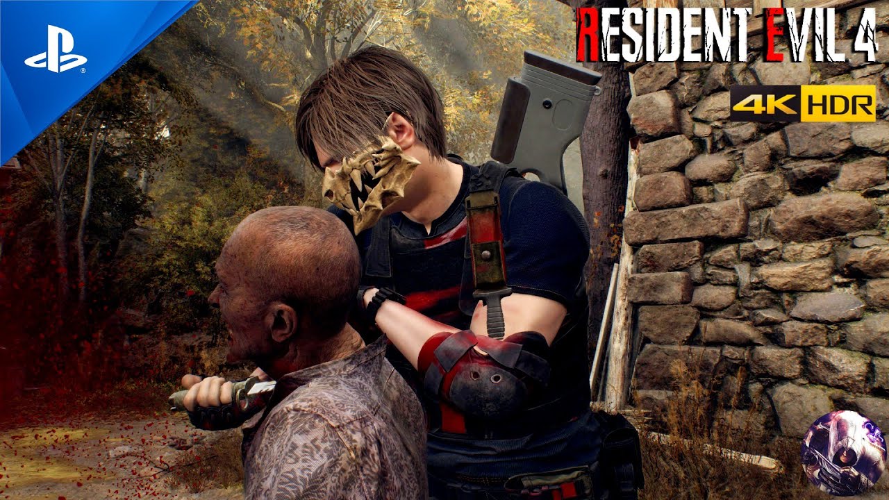 Resident Evil 4 Remake - High Action Combat & Aggressive Gameplay - PS5 4K-HDR