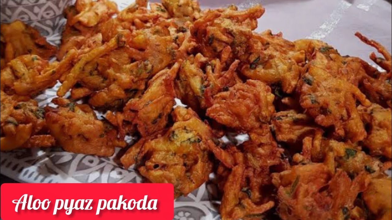 Ramzan special Aloo pyaz pakoda । potato onion pakoda recipe । Potato onion pakoda 