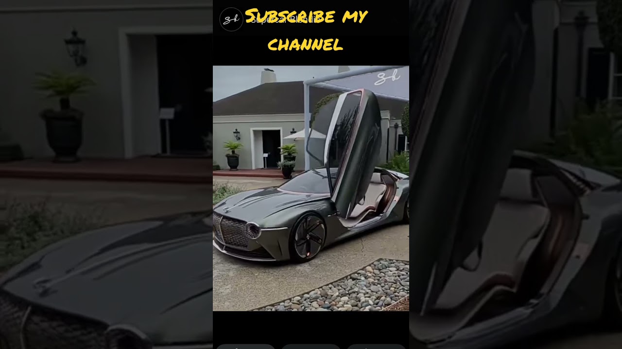 The futuristic Bentley EXP100 GT is straight from the year 2035#video #youtubeshorts #supercars