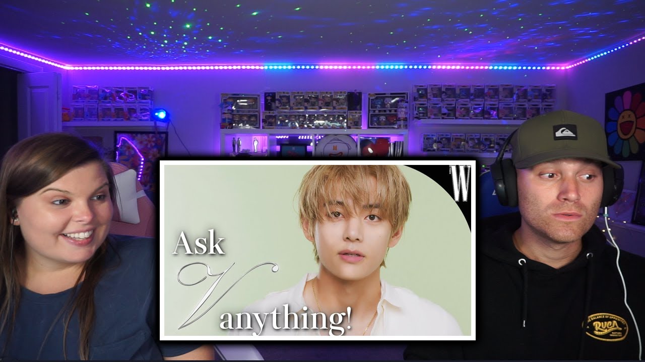 BTS V Q&A by W Korea | Reaction