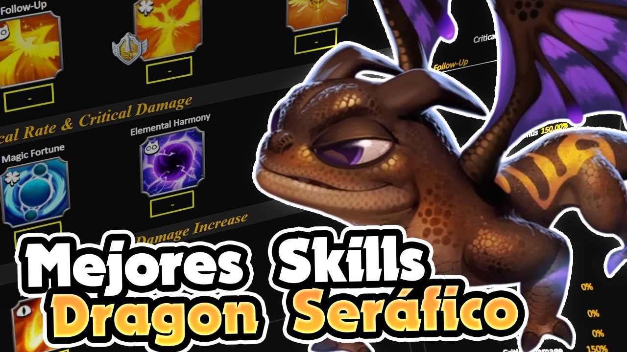 EN QUE CASOS UTILIZAR el DRAGON HADA de las SOMBRAS con MAGOS - Guia Mascotas - Call of Dragons