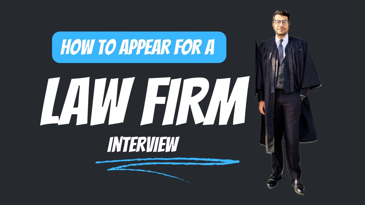 How to prepare for a Law Firm interview? V-LAWG