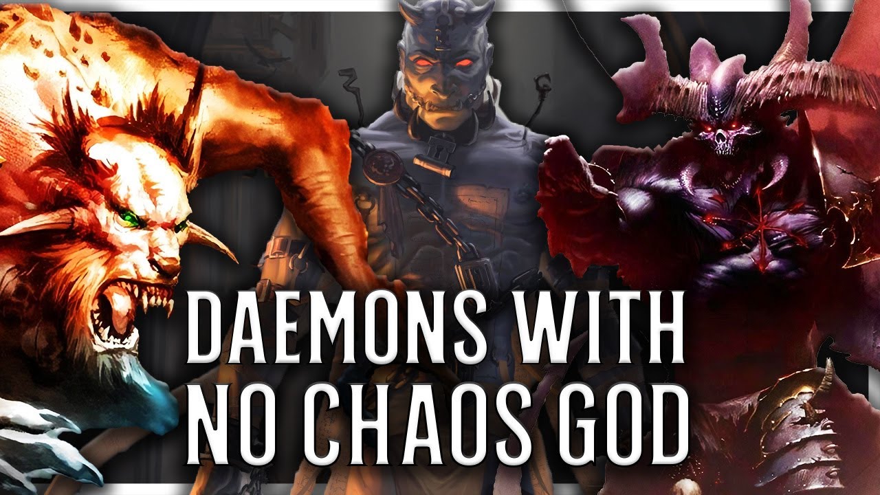 Every Undivided Daemon Of Chaos EXPLAINED | Warhammer 40k Lore