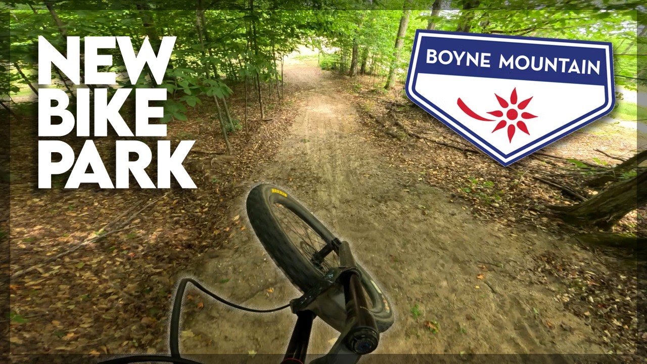 В Мичигане открылся новый парк для горных велосипедов с подъёмником! | Boyne Mountain Bike Park