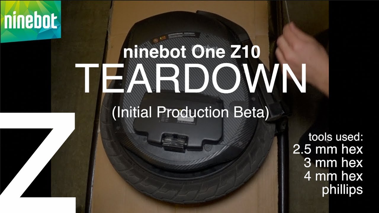 NINEBOT ONE Z: TEARDOWN