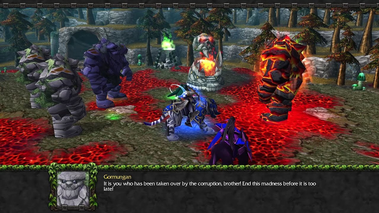 Tyrande saves the Mountain Gigachads from corruption