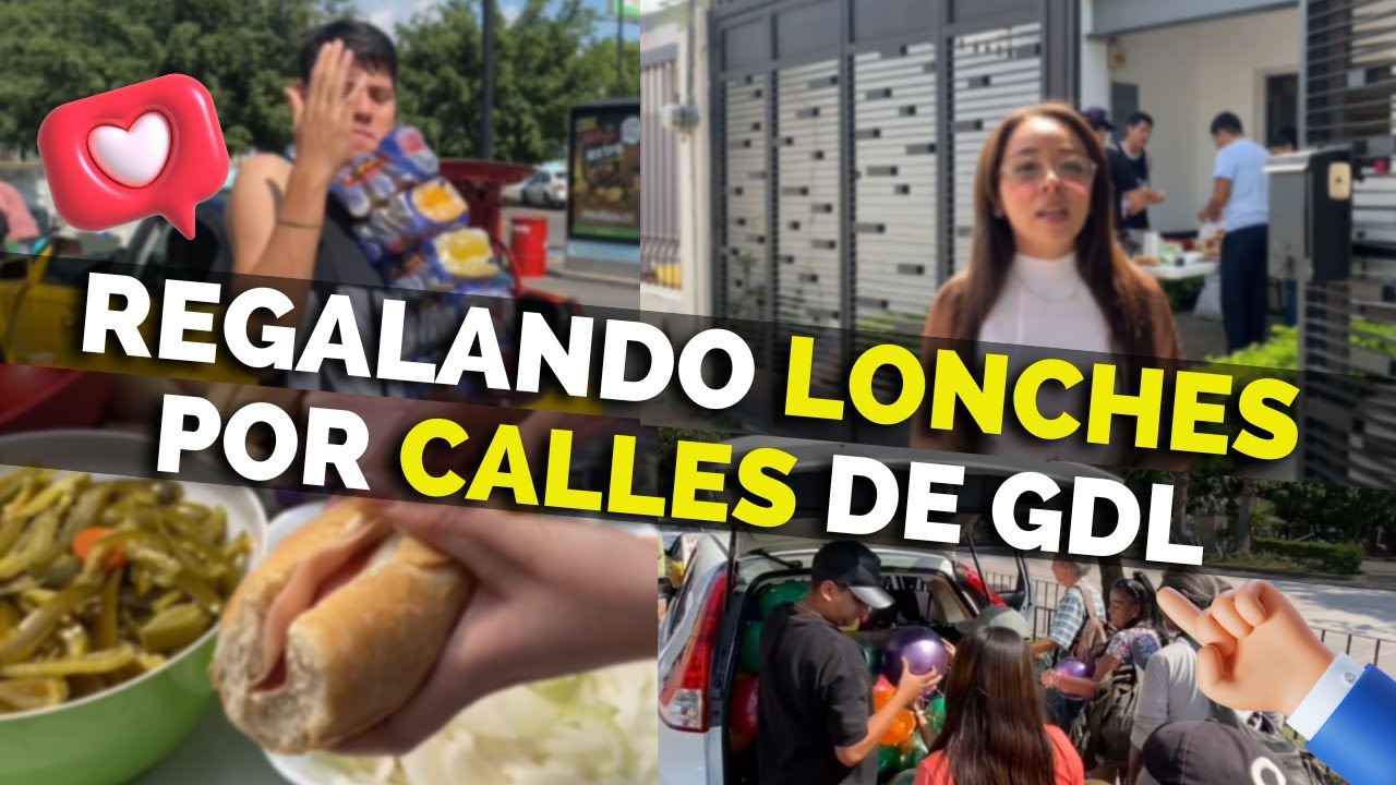 RESILIENCIA México patrocinó los LONCHES 🍕 en todo GUADALAJARA