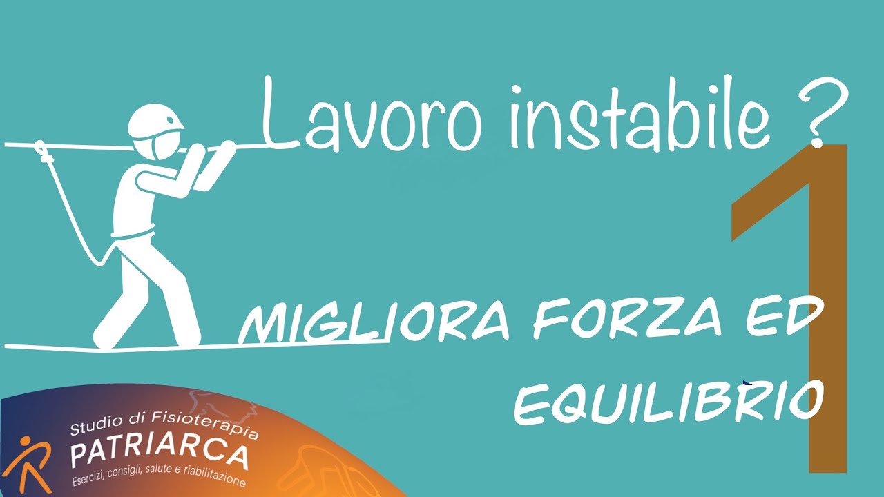 Forza e stabilità - Sicurezza sul lavoro. Parte 1