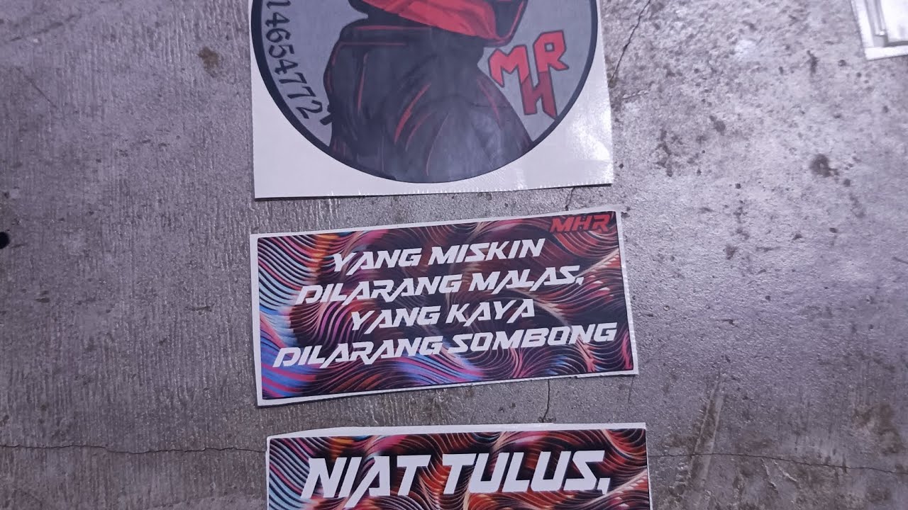 Assalammualaikum everything...MHR Sticker?